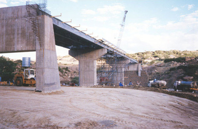 Composite Simple Supported Steel Beam Bridges H-Section China